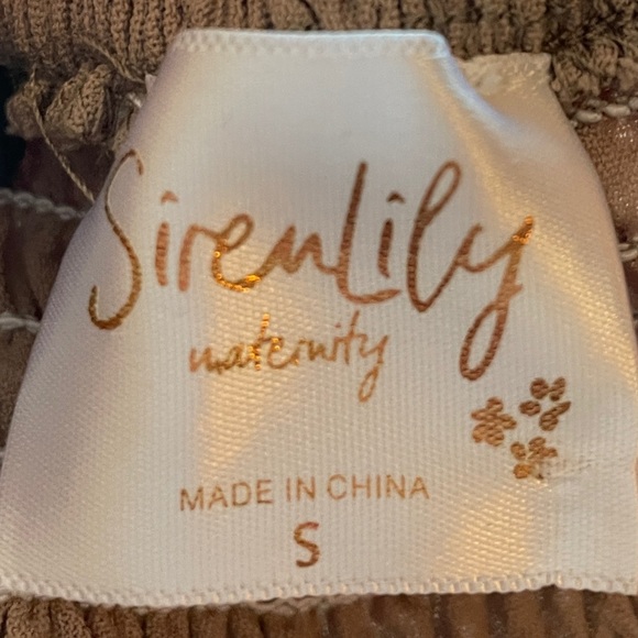 Sirenlily maternity flowy dress size Small NWOT - Picture 7 of 8